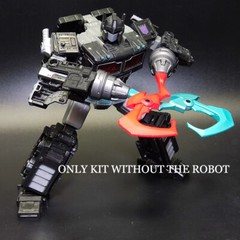 3D DIY Upgrade Kit Hook Axe For Siege Earthrise Legacy OP Nemesis Prime
