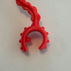 VTG TMNT Antrax Ball and Chain Weapon Accessory Part Anthrax Ninja Turtles