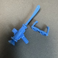 Vintage TMNT Teenage Mutant Ninja Genghis Frog King 1989 Near Complete