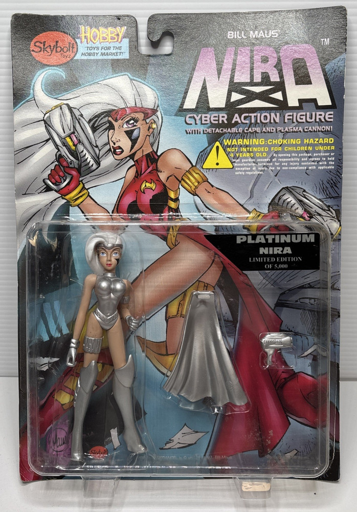 Skybolt Toys Nira Cyber Limited Edition Figure – Rare 90s Sci‑Fi – Sealed
