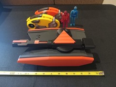 Retro Tron Grid Tank Large size for Tron action figures and lightcycles toys