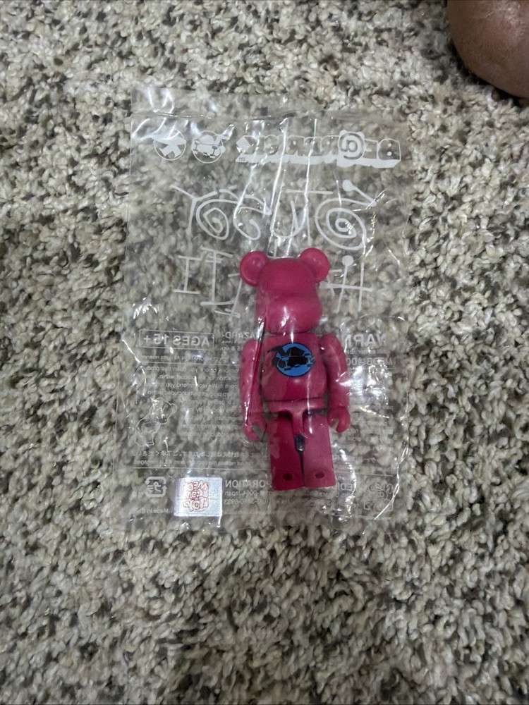Rare Stussy Hawaii Pink Bearbrick Sealed