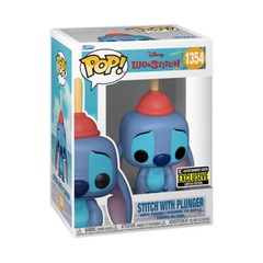 Funko Pop Disney’s Lilo & Stitch – Stitch with Plunger Figure w/ Protector