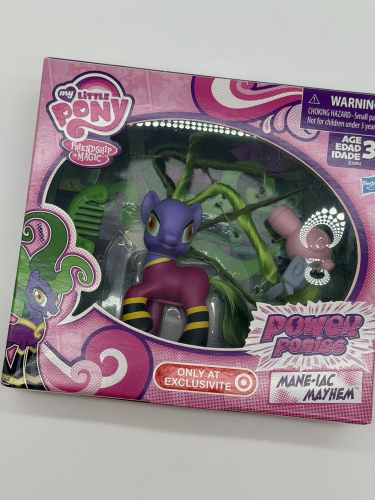 NIB My Little Pony Friendship Is Magic Power Ponies Mane-Iac Mayhem Figure