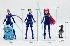 Kpop Demon Hunter 5 Piece Figure Set NEW
