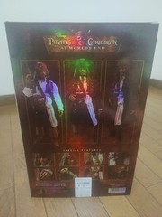 Hot Toys MMS42 Jack Sparrow Pirates Of The Caribbean At Worlds End 1/6 Figure
