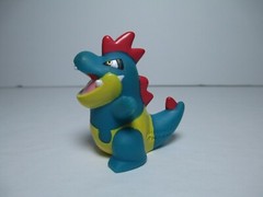 2008 Pokemon Finger Puppet Croconaw Figure Gotta Catch Them All Nintendo Bandai