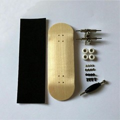 32mm Basic Complete Wooden Maple Handmade Fingerboard Finger Skateboard Pro Set