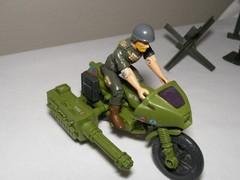 VINTAGE HASBRO G.I. JOE MG DEFENSE FEAT. ROCK ‘N ROLL, ROADBLOCK AND FIREFLY