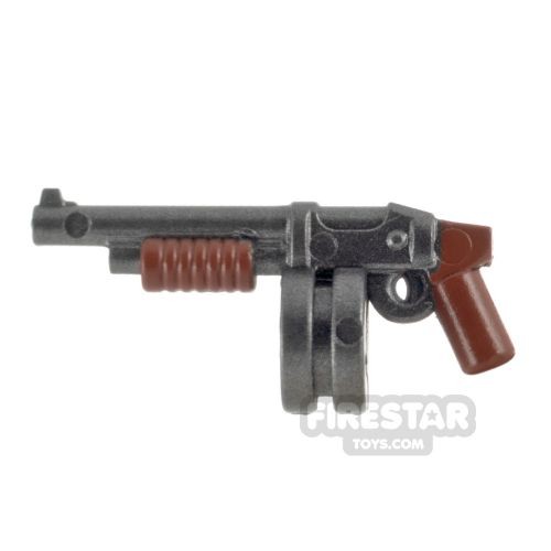 Firestar Black Ranger Shotgun Weapon for Minifigures -BrickRaiders
