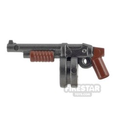 Firestar Black Ranger Shotgun Weapon for Minifigures -BrickRaiders