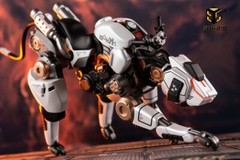 KH-01B: 86TOYS 1/12 Battlefield Mechanical Beast Machine 6″ scale Figure – White