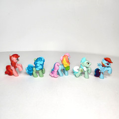 My Little Pony Friendship is Magic Collection Blind Bag Mini Figures Lot of 10