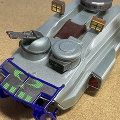 Armored Binone Carrier Bimini Hovercraft, Irwin Sci-Fi Toy 2001, No Figures