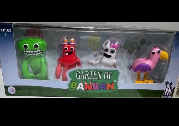 Garten of Banban Series 1 Mini Set Four Figures, New Sealed Collectible Toys