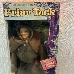 Robin Hood and His Merry Men Friar Tuck 8″ Action Figure 1974 Mego