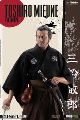 Infinite Statue X Kaustic Plastik TOSHIRO MIFUNE RONIN 12in Action Figure Doll