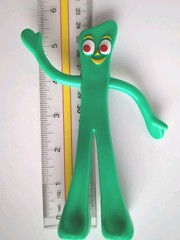 Vintage Prema Toy Gumby Figure 5 1/2 inch Green Bendable Figure