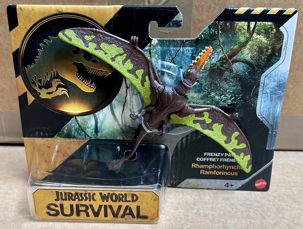 Jurassic World Survival Frenzy Pack RHAMPHORHYNCHUS Dinosaur Action Figure