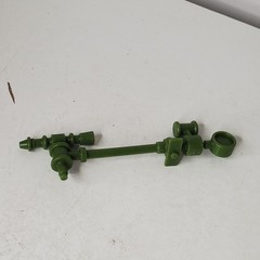 1989 TMNT Crazy Artillery Trash Can Double Barreled Plunger Retrocatapult Parts
