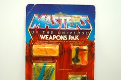 MOTU, Weapons Pak, Masters of the Universe, MOC, carded, He-Man, sealed, Pack