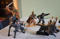Set of 12 Vintage 1988 Willow Action Figures by Tonka Toys