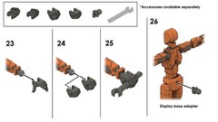 Dummy 13 Action Figure | 3D Printed Poseable Articulated Collectible Toy