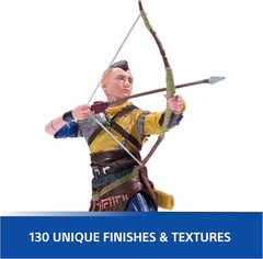 PlayStation God of War Ragnarok, 6” Atreus Action Figure with 4 Accessories