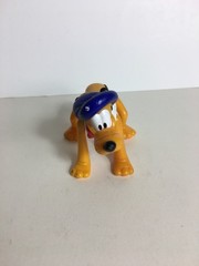 Disney Ducktales Baggy Beagle Twistable bendie bendable Figure + Epcot Pluto PVC