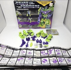 1985 Vintage G1 Transformers Devastator Gift Set W/ Original Box Constructicons