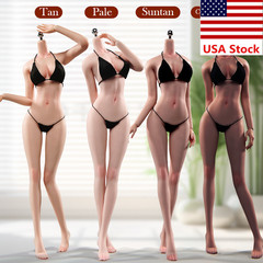 ANT T303 1/6 Female Large Breast Flexible Seamless W/Details Body For 12”Figure