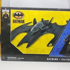 DC Spin Master Batman Returns Batwing & 4” Figure 85 Yrs Keaton Limited Edition
