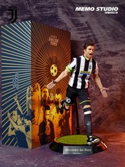 Football Stars Memoirs Studio 1/6 Del Piero Figure Roaring Head