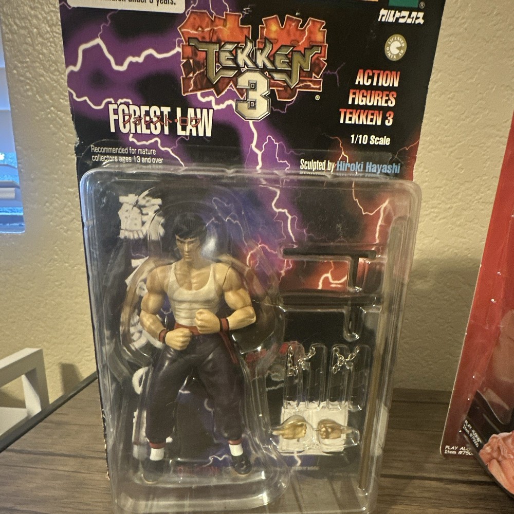 Tekken 3 Forest Law 1:10 Scale Action Figure w/ Alternate Hands, Age 13+