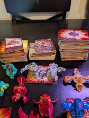 Bakugan Battle Brawlers Lot Of 14 W/ Cards