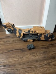 Vintage GI Joe Tomahawk Helicopter Incomplete Parts Repair Hasbro 1986
