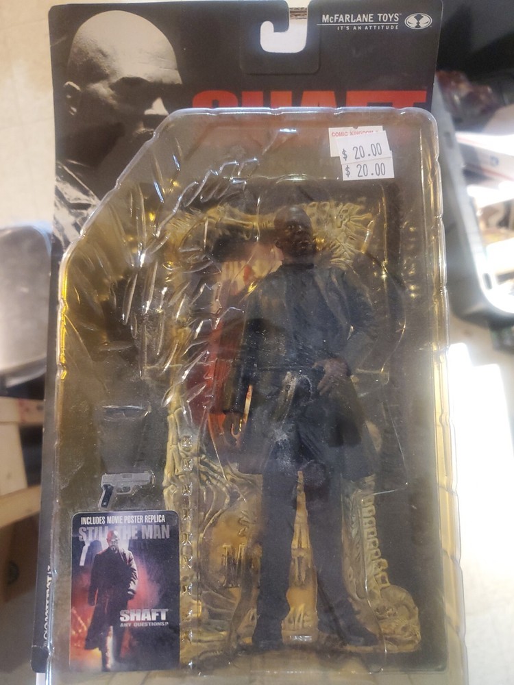 NIB MCFARLANE TOYS MOVIE MANIACS SERIES 3 SHAFT SAMUEL L. JACKSON ACTION FIGURE