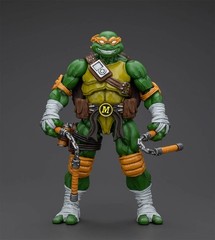 JOYTOY 1/18 TMNT Raphael Michelangelo Donatello Leonardo Anime Action Figures