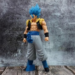 31cm Anime Dragon Ball Z Super Saiyan Blue Gogeta Pvc Figure With Box