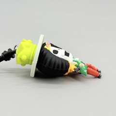One Piece Toei Animation Monogram Series 3 Brook Figural 3D Bag Clip