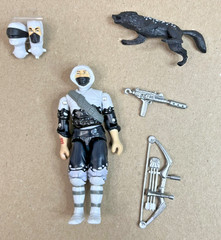 GI Joe Black Major Custom Cobra Figure Lot of 4 100% Complete