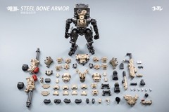 JOYTOY Steel Bone Armour Desert Ver Mecha 9″ Robot & Pilot 1/25 Figure US SHIP