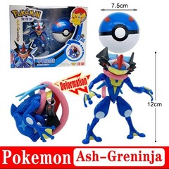 High Quality Pokemon Ball Deformation Toy Pikachu Mewtwo Gyarados Pocket Monster