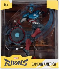 Marvel Rivals Collection 1/10 Actionfigur Captain America 20 cm