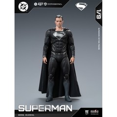 【US In-Stock】HIPLAY Fondjoy Black Superman 2.0 DC1026 Action Figure