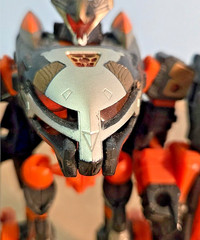 2005 Transformers SIDEWAYS Cybertron Galaxy Deluxe Class (w/ replacement Key)