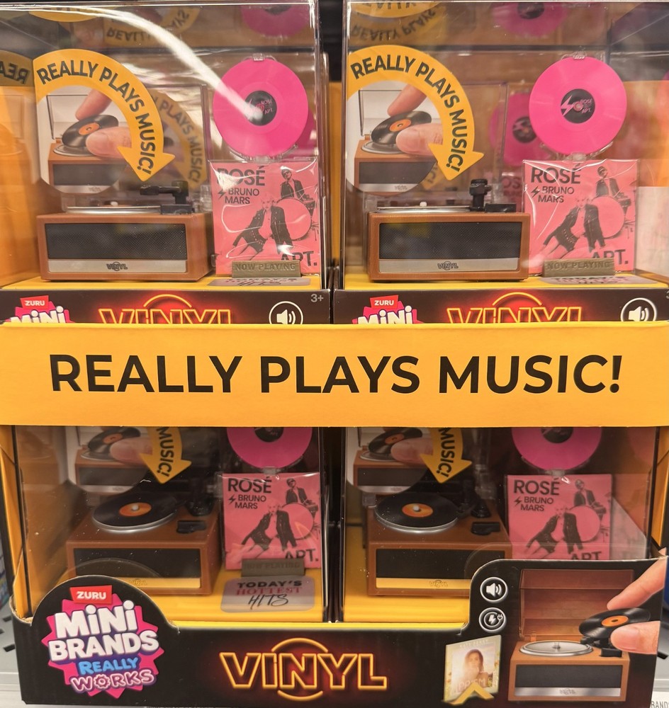 Mini Brands Really Works Vinyl Playset Series 1 by ZURU NEW