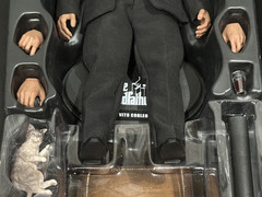 Hot Toys SIdeshow 1:6 Scale The GODFATHER Don Vito Corleone Figure MMS91 UNUSED