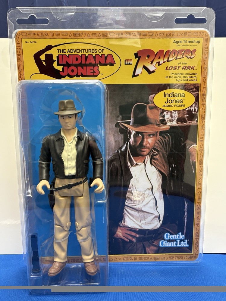 Gentle Giant 12″ Figure Indiana Jones Raiders of the Ark Damaged Bubble