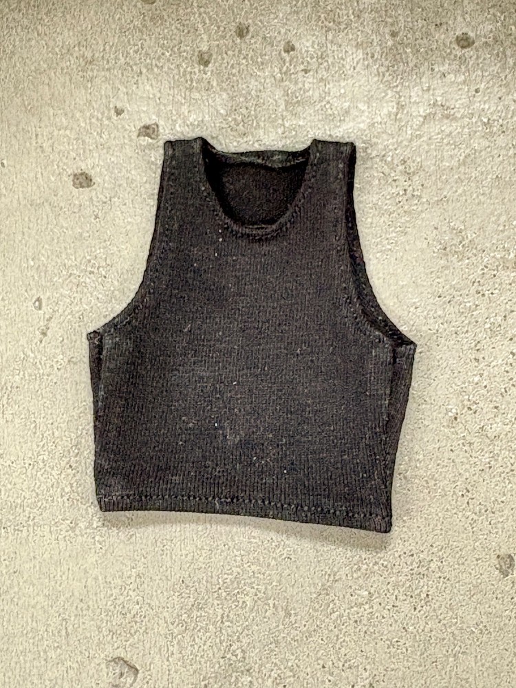 MO-WE-TBTK-BK: Black tank top for Muff Toys 7″ Adam Muscle Body